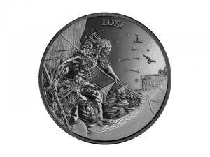 2025諸神黃昏 - 洛基黑銀幣1盎司 商品圖
