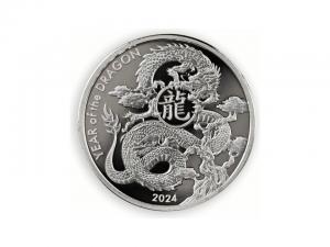 2024 Asahi旭日龍年銀章1盎司 商品圖