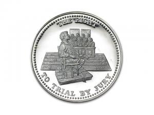 Johnson Matthey陪審團銀章1盎司 商品圖