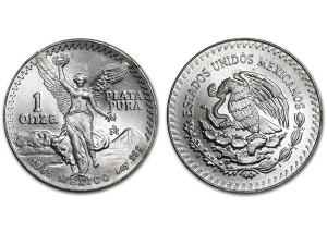 1985墨西哥獨立天使銀幣1盎司 商品圖