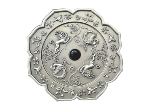 2021紐埃古銅鏡銀幣2盎司