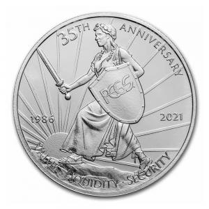 2021紐埃PCGS35週年紀念銀幣1盎司 商品圖