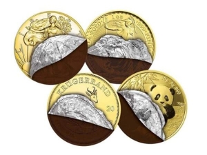 2020巧克力四國銀幣套組4盎司 商品圖