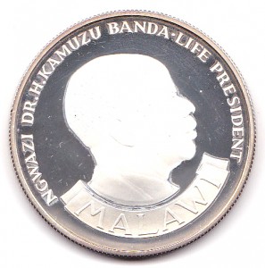 1974馬拉威獨立十週年珍藏幣