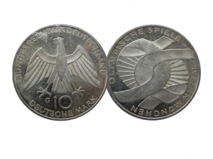 1972德國夏季奧運珍藏幣(F)