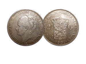 1931荷蘭銀幣2.5荷蘭盾
