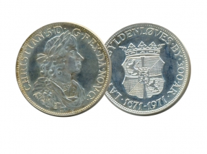 1671-1971挪威拉爾維克300年精鑄銀章