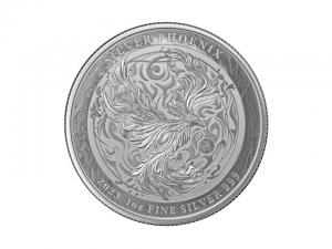 2023紐埃鳳凰類精鑄銀幣1盎司 商品圖