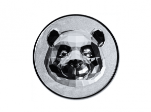 2022斐濟高浮雕熊貓銀幣1盎司