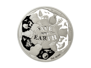 2022萬那杜搶救地球銀幣1盎司