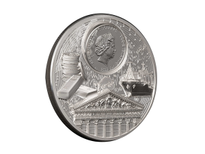 2022庫克島世界貿易銀幣2盎司