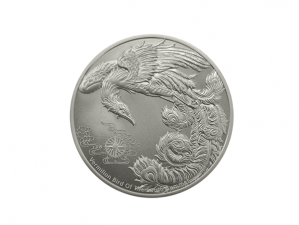 2023薩摩亞四神獸 - 朱雀銀幣1盎司