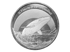 2023Scottsdale鯨魚銀幣1盎司 商品圖