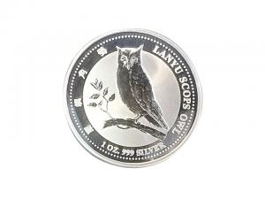 中國鋼鐵-蘭嶼角鴞銀幣1盎司 商品圖