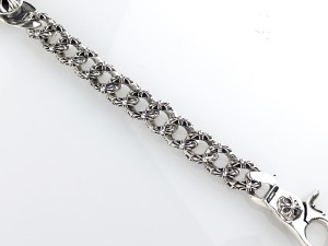 925純銀環環相扣手鍊 18cm 商品圖