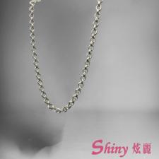 S925雙圈銀鏈 60cm 商品圖