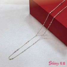 925純銀珠珠+跳舞鍊 40cm 商品圖