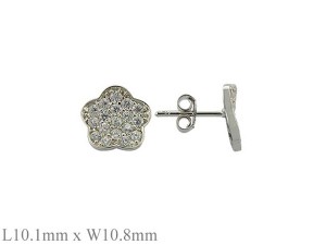 925純銀耳環-小花兒 商品圖