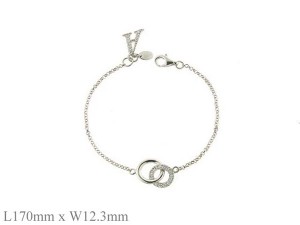 925純銀雙圈水晶手鍊 19+2.5cm 商品圖