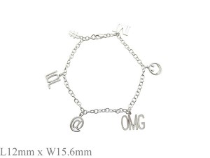 925純銀微笑手鍊 19cm 商品圖