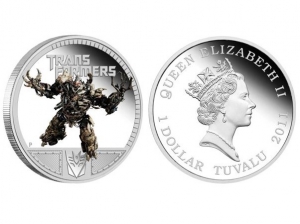 2011吐瓦魯變形金剛3密卡登銀幣1盎司 商品圖