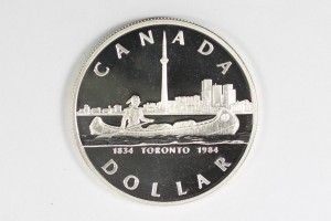 1984加拿大多倫多一百五十週年珍藏幣23.33克 商品圖